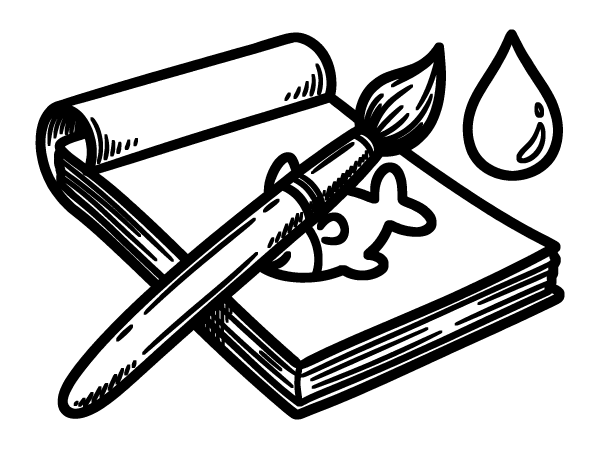 Vodové omalovánky